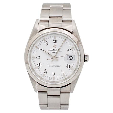 rolex date 34 white|rolex date 34mm.